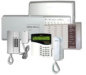 Комплекс технических средств обеспечения связи с помещением пожарного поста-диспетчерской.