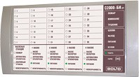 Блок индикации системы пожаротушения С2000-БИ исп.01