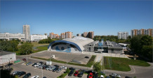 Легкоатлетический манеж со спортивным ядром в составе комплекса зданий и сооружений МГСУ