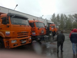 ГБУ "Автодороги Москвы" на 52-км МКАД