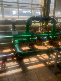 МОНТАЖ АУПТ В ПОМЕЩЕНИИ НАСОСНОЙ КОРПУС 654