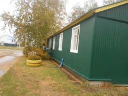 Здание вахтовое для добычи нефти (Столовая)