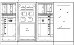 Шкаф пожарной автоматики АСПТ, ПС, ОС, СОУЭ мобильной компрессорной установки