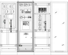 Шкаф пожарной автоматики для системы газового пожаротушения УЛЛФ