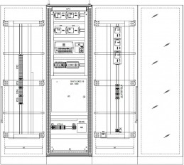 Шкаф пожарной автоматики для системы газового пожаротушения МКС