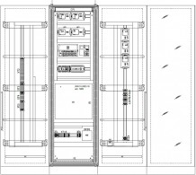 Шкаф пожарной автоматики для системы газового пожаротушения МКС