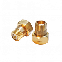 Комплект монтажных частей с обратным клапаном КМЧ-15-ОК для присоединения счётчиков ДУ15