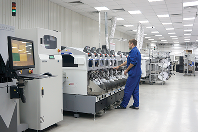 Рис. 1. Производственный цех компании «Болид»